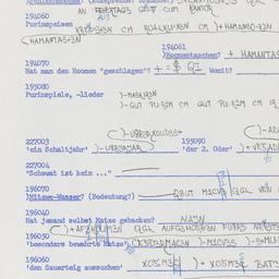Western questionnaire, answ...