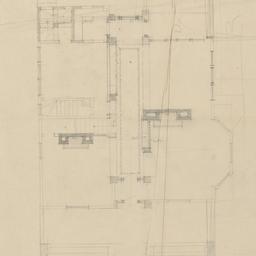 First floor plan, measured