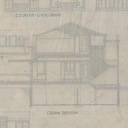 Cross section, interior ele...