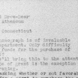 Carnegie Turn-Downs, Music ...