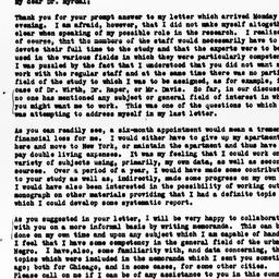 Letter from Horace R. Cayto...