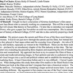 Minutes, 2003-11-17. Women ...