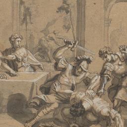 Odysseus Attacking Penelope...