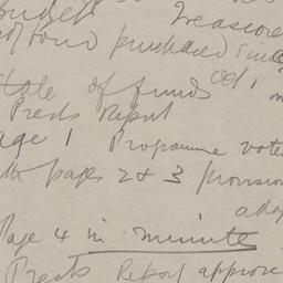 Board Meeting, 10/15/1930