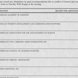 Board of Trustees - Sent to...