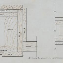 Door jamb details