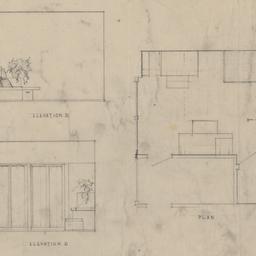 Plan, view, elevations