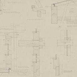 Mullion, millwork details