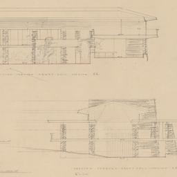 Elevation, section