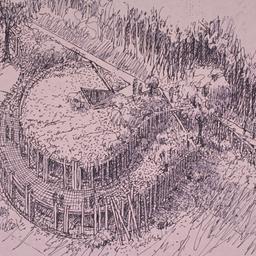 Garden Pavilion. Aerial per...