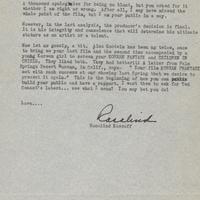 Rosalind Kossoff To Ted Conant