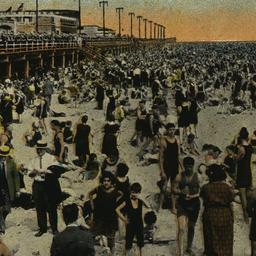 Beach and Boardwalk Looking...