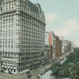 The Plaza and Central Park,...
