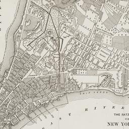The Ratzer map of New York ...
