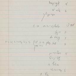 Eastern questionnaire, blue...