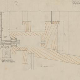 Full size sill detail