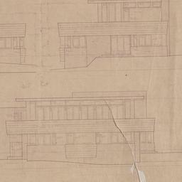 West, east, south elevations