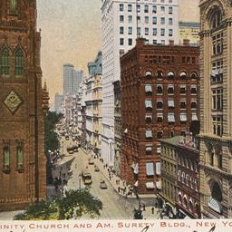Trinity Church and Am. Sure...