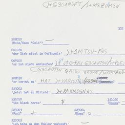 Western questionnaire, answ...