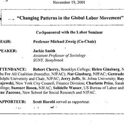Minutes, 2001-11-19. Full E...