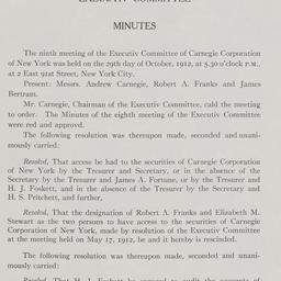 Executive Committee Meeting...