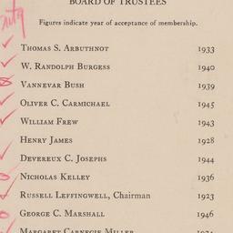 Board of Trustees