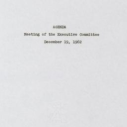 Executive Committee Meeting