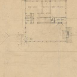 Upper floor plan