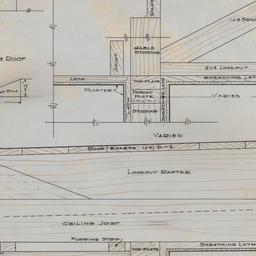 Roof framing, sheathing det...