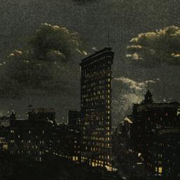 Night Scene, Flatiron Build...