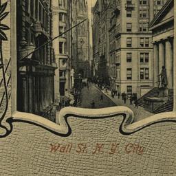 Wall St. N. Y. City