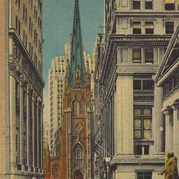 Wall Street Showing Stock E...
