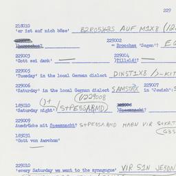Western questionnaire, answ...