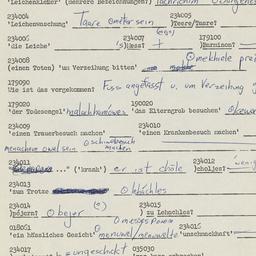 Western questionnaire, answ...