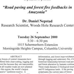 Announcements, 2000-09-26. ...