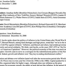 Minutes, 2000-12-07. Twenti...