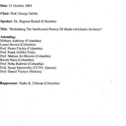 Minutes, 2004-10-21. Arabic...