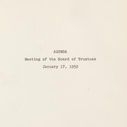Meeting of the Board of Tru...