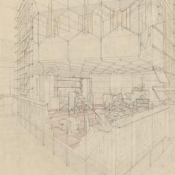 Interior cutaway view