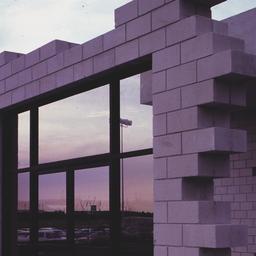 Exterior view, detail of fr...