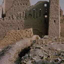 Architectural ruins.
