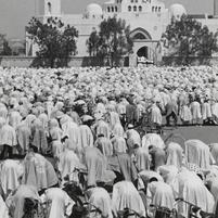 Kano mosque, Friday prayer ...