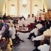 Catholic church interior, S...