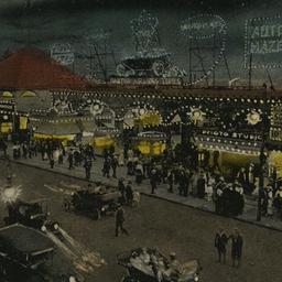 View of Surf Avenue at Nigh...