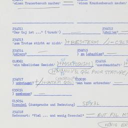 Western questionnaire, answ...