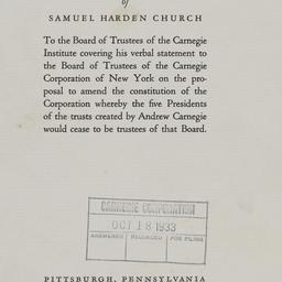 Board Meeting, 10/19/1933