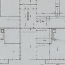 First floor sill plan