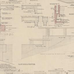 Improvement elevation, section