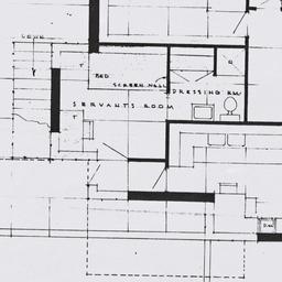 Servant's room plan