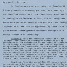 Board Meeting, 12/14/1921